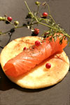 Blinis mit Lachs