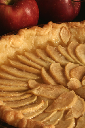 tarte fine aux pommes