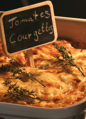 gratin de courgettes