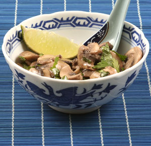 salade de champignons